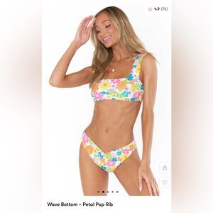 Show Me Your MuMu Multicolor Floral Bikini Bottom